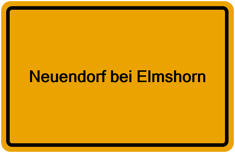 Handelsregisterauszug Neuendorf bei Elmshorn
